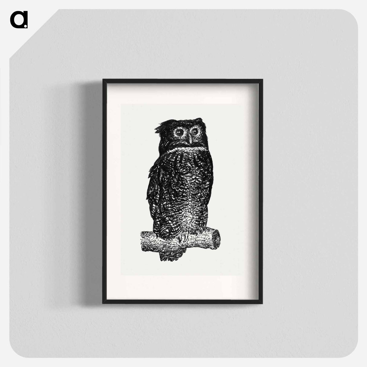 Owl - Leo Gerstel Poster.