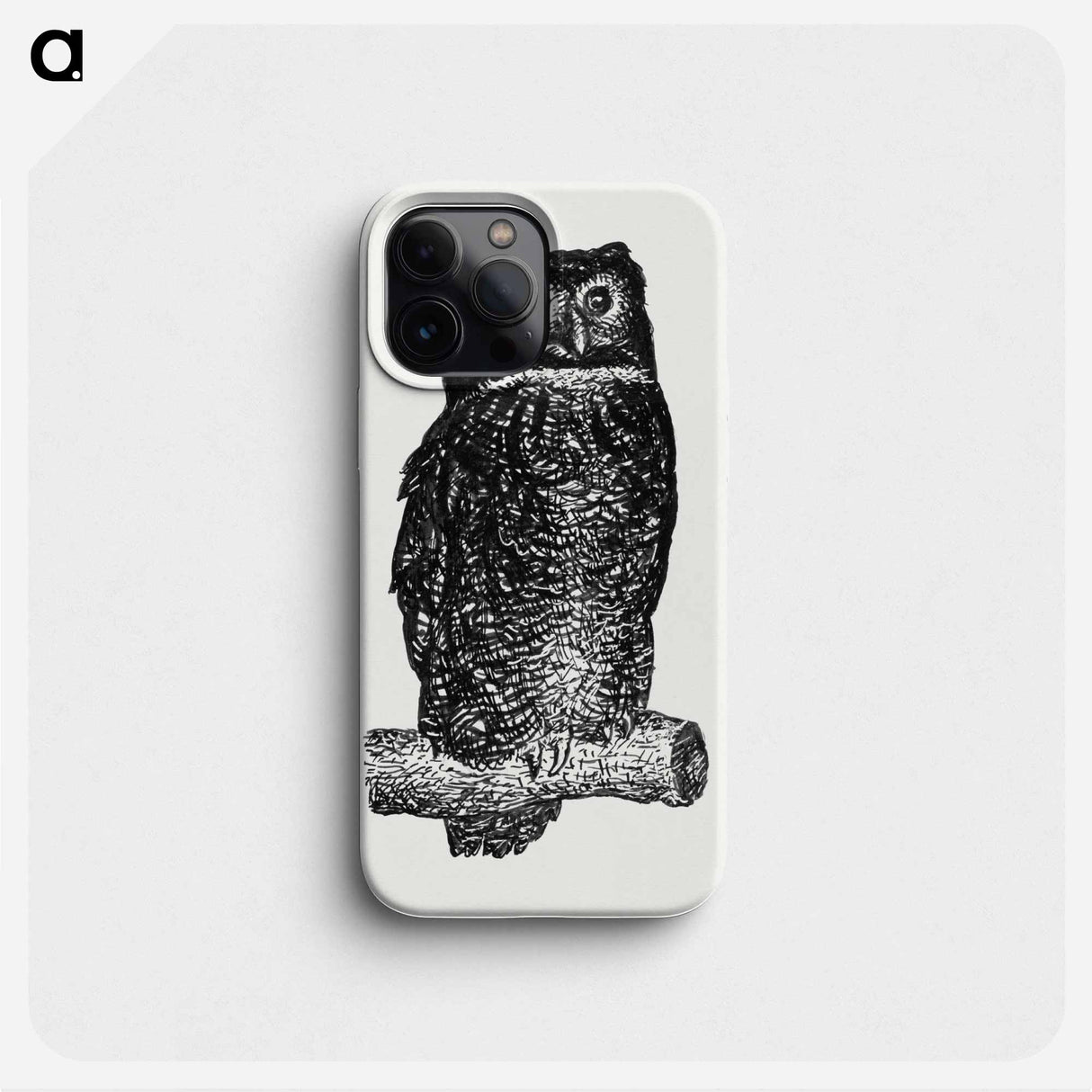 Owl - Leo Gestell Phone Case.