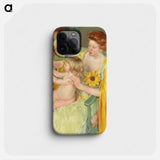 Mother and Child - Mary Cassatt Phone Case.