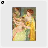 アートポストカード-Mother and Child - メアリー カサット Postcard.