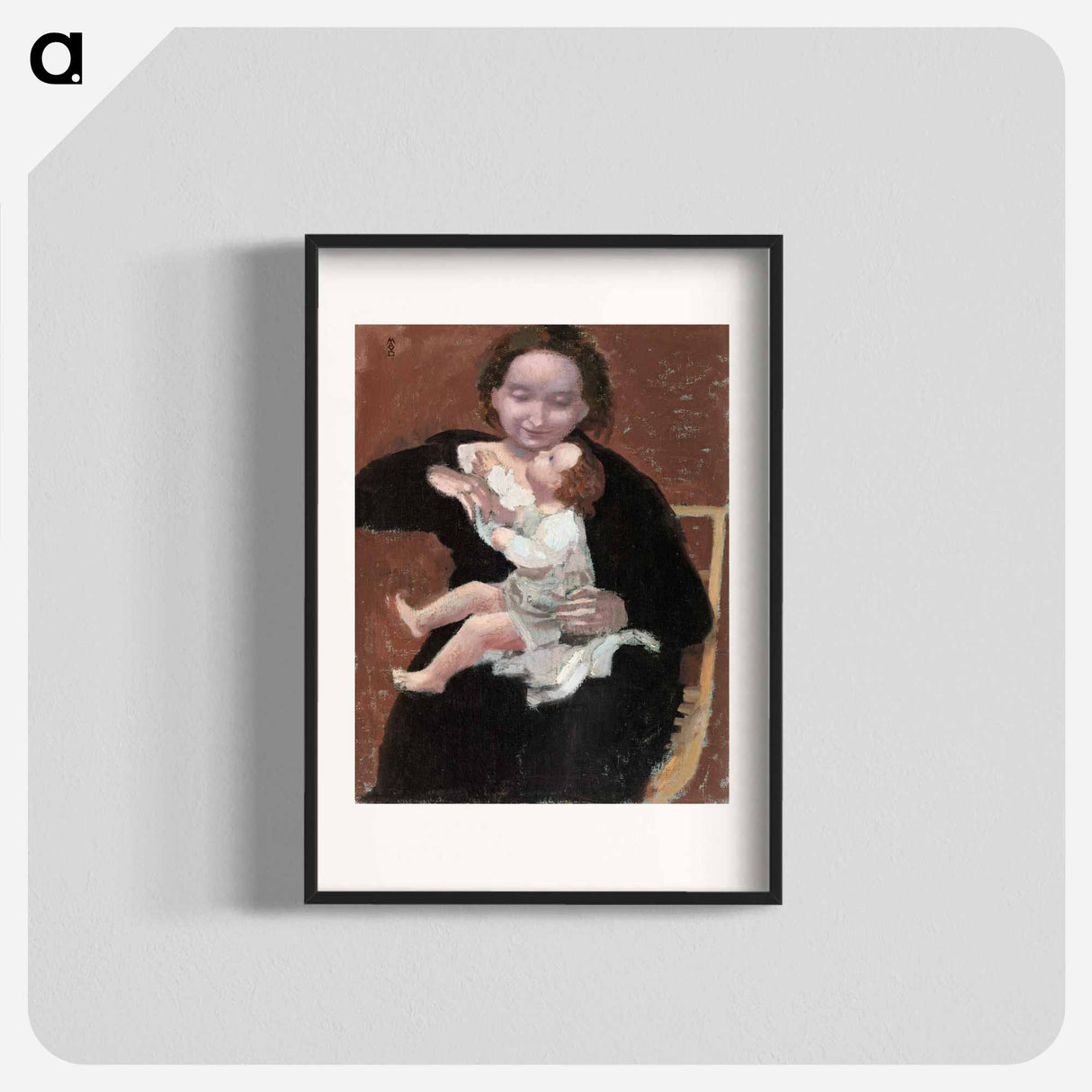 Mother and Child - Maurice Denis Poster.