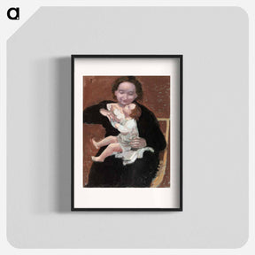 アートポスター-Mother and Child - モーリス ドニ Poster.