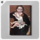 アートパネル-Mother and Child - モーリス ドニ Canvas.