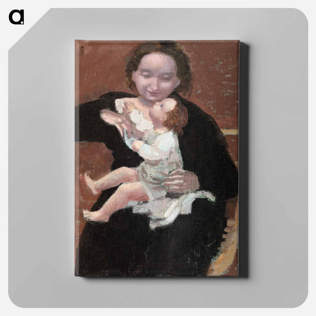 アートパネル-Mother and Child - モーリス ドニ Canvas.