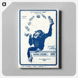 アートパネル-Animals of "Gibbs" (Monkey Series): Does This Animal Amuse You?
 - 国立医学図書館 Canvas.