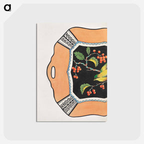 アートポストカード-Design for a Platter
 - ノリタケ工場 Postcard.