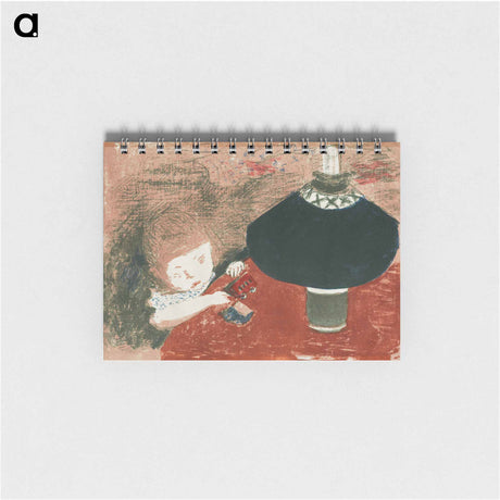 アートメモ帳-Child with Lamp
 - ピエール ボナール Memo.