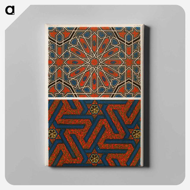 アートパネル-Nineteenth-Century Ornament
 - 装飾の文法 Canvas.