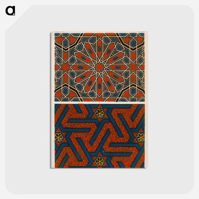 アートポストカード-Nineteenth-Century Ornament
 - 装飾の文法 Postcard.