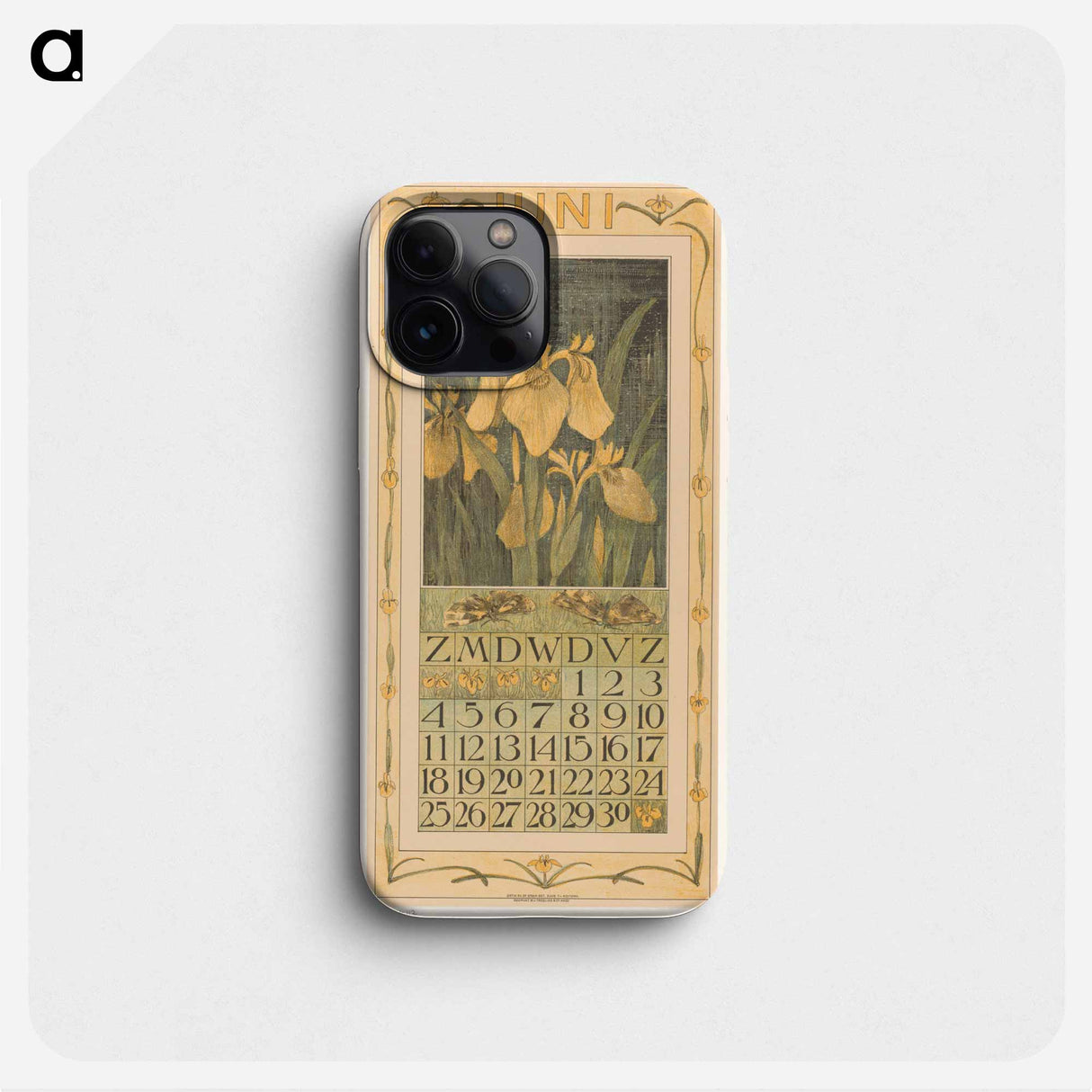 Calendar meets wishes and wishes - Theo van Hoytema Phone Case.