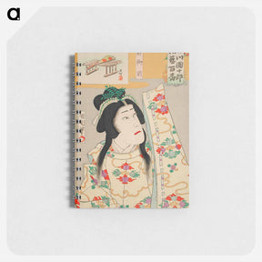 アートメモ帳-Ichikawa Danjūrō as Shizuka Gozen - 豊原 国周 Memo.