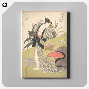 The First Visit of the Cuckoo
 - 歌川 豊国 Canvas.