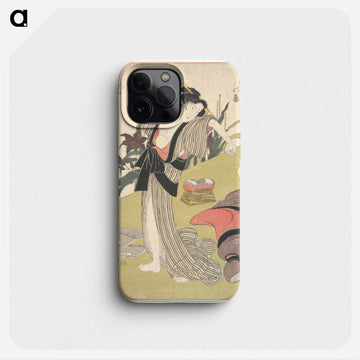 The First Visit of the Cuckoo
 - 歌川 豊国 Phone Case.