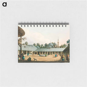 アートメモ帳-Caravansary at Borgas - オスマン帝国領内の景色 Memo.