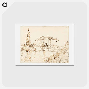 アートポストカード-The Langlois Bridge - フィンセント ファン ゴッホ Postcard.