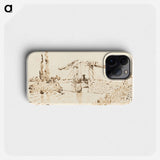 The Langlois Bridge - Vincent van Gogh Phone Case.