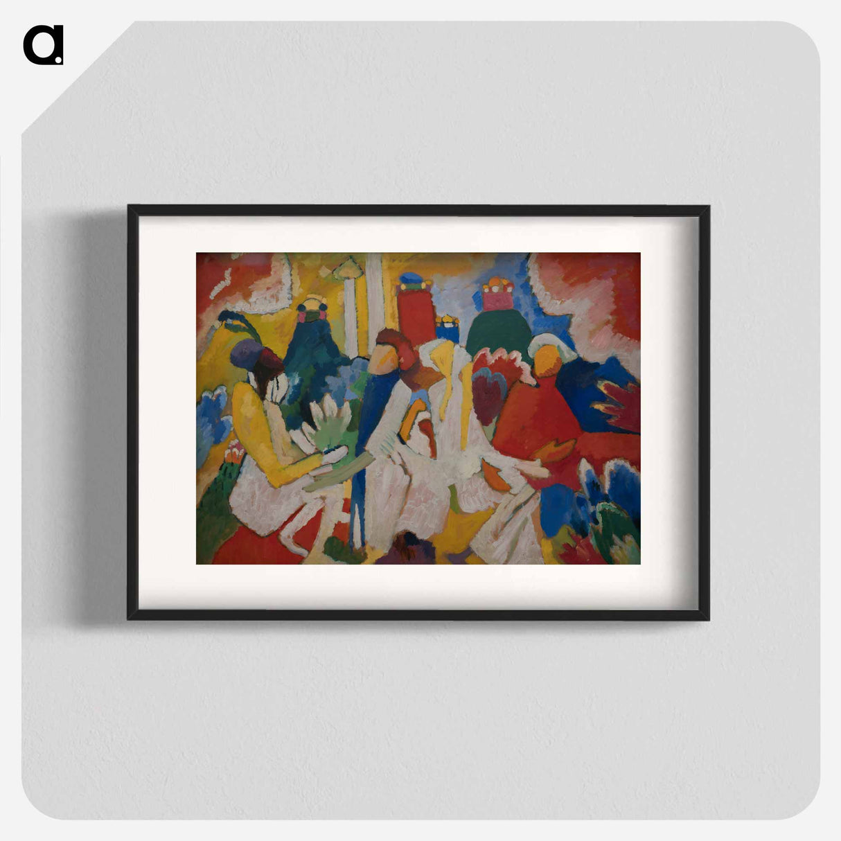 Oriental - Wassily Kandinsky Poster.