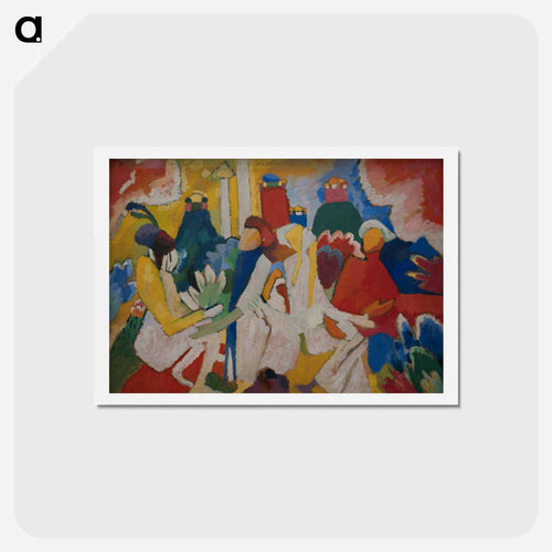 Oriental - ワシリー カンディンスキー Postcard.