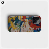 Oriental - Wassily Kandinsky Phone Case.