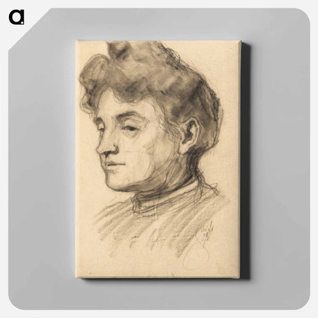 アートパネル-Portrait of Marie Schiele
 - ウィーン博物館 Canvas.
