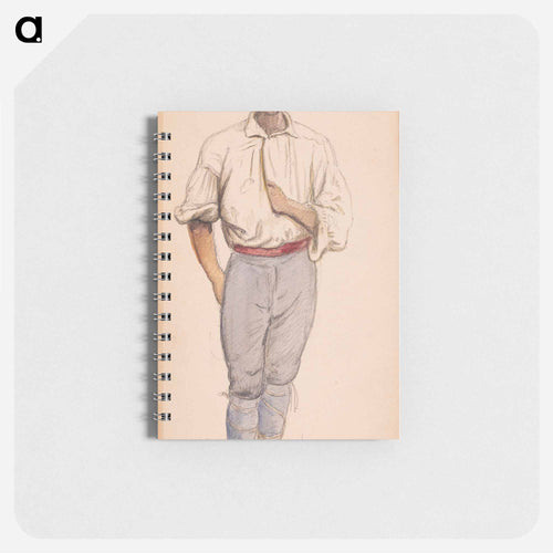 Italian farmer or shepherd - Wilhelm Marstrand Memo.