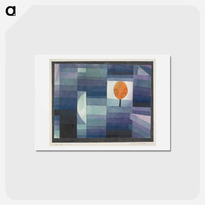 アートポストカード-Der Bote des Herbstes (grün/violette Stufung mit orange Akzent) (The Harbinger of Autumn [green/violet gradation with orange accent])
 - イェール大学アートギャラリー Postcard.
