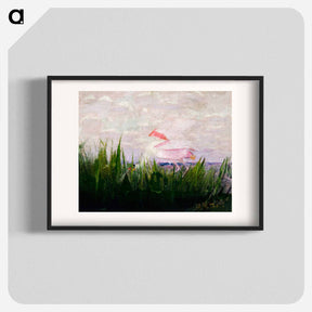 アートポスター-Roseate Spoonbill - アボット ハンダーソン セイヤー Poster.