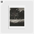 アートポストカード-Barn, Lake George - アルフレッド スティーグリッツ Postcard.