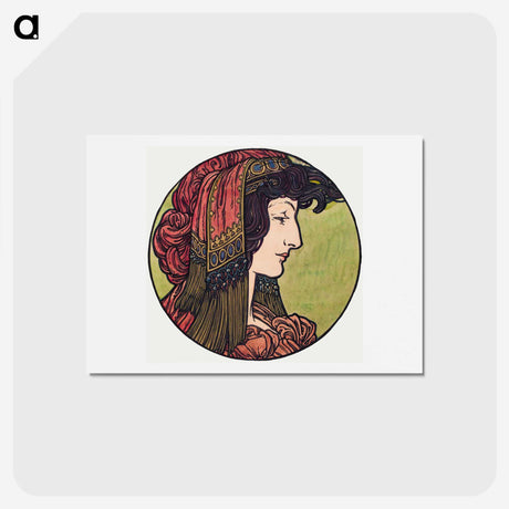 1-42_Alphonse-Mucha_hagaki