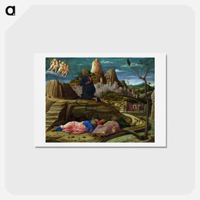 アートポストカード-The Agony in the Garden - アンドレア マンテーニャ Postcard.