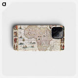 Africæ nova descriptio - アンティーク地図 Phone Case.