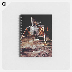 アートメモ帳-Lunar Module - アポロ月面着陸 Memo.