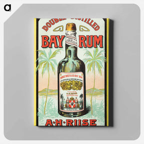 アートパネル-Double Distilled Bay Rum
 - ボストン公共図書館 Canvas.