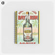 アートメモ帳-Double Distilled Bay Rum
 - ボストン公共図書館 Memo.