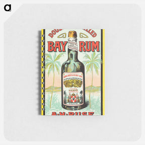 アートメモ帳-Double Distilled Bay Rum
 - ボストン公共図書館 Memo.
