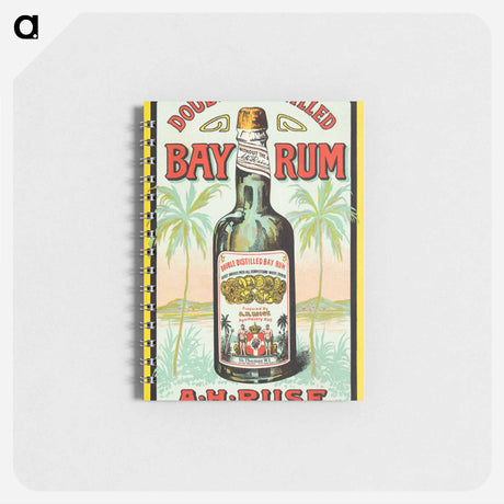 アートメモ帳-Double Distilled Bay Rum
 - ボストン公共図書館 Memo.