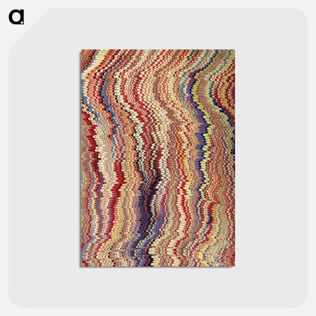 アートポストカード-Decorative Paper from The Fatal Marriage
 - 大英図書館 Postcard.