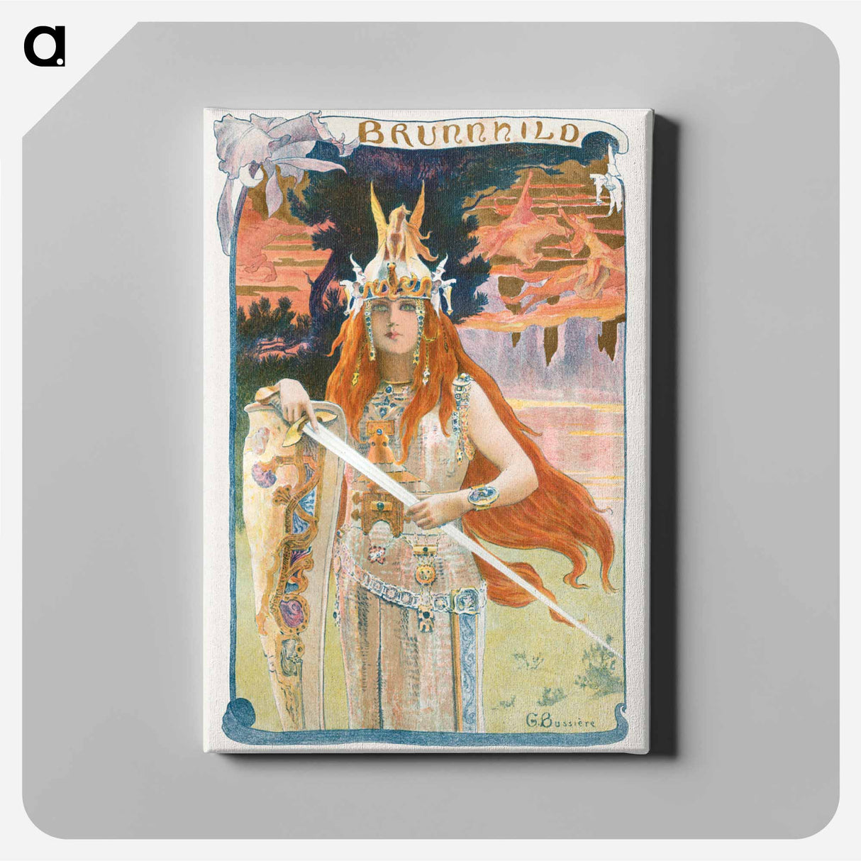 アートパネル-Brunnhild
 - クリーブランド美術館 Canvas.