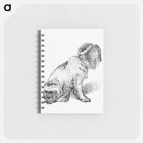 アートメモ帳-Sitting Dog
 - コルネリス プロース ファン アムステル Memo.