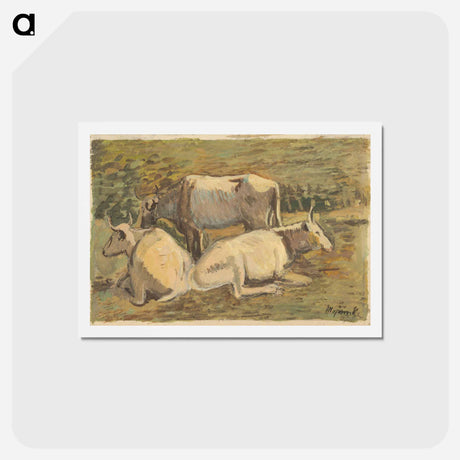 アートポストカード-Cows
 - シプリアン マジェルニク Postcard.