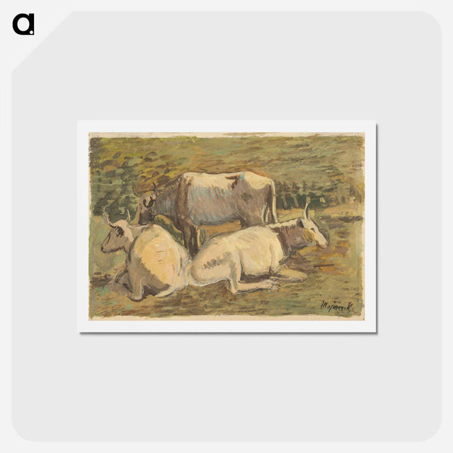 アートポストカード-Cows
 - シプリアン マジェルニク Postcard.