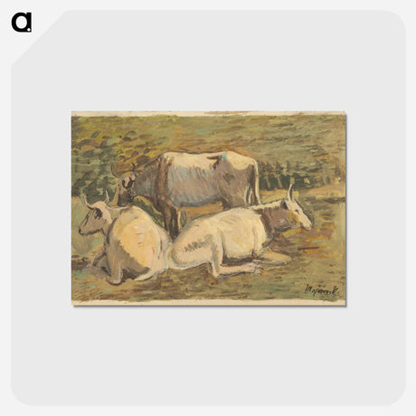 アートポストカード-Cows
 - シプリアン マジェルニク Postcard.