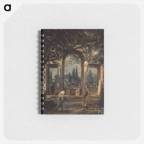 アートメモ帳-The Gardens of the Villa Medici in Rome - ディエゴ ベラスケス Memo.
