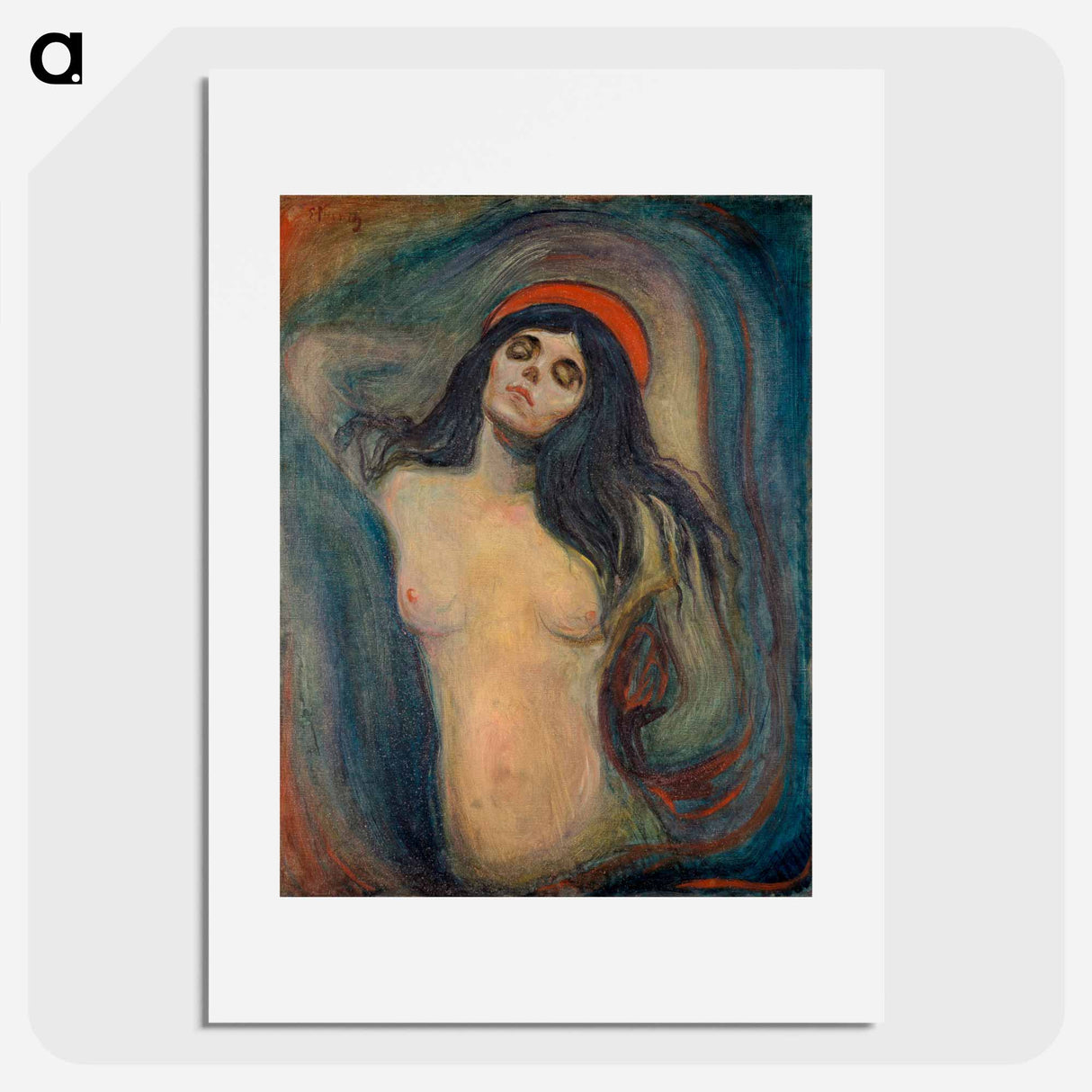 Madonna - Edvard Munch Poster.