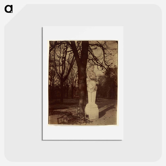 アートポストカード-Versailles, Coin de Parc
 - ウジェーヌ アジェ Postcard.