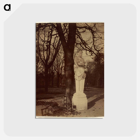 アートポストカード-Versailles, Coin de Parc
 - ウジェーヌ アジェ Postcard.