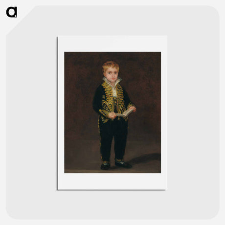 アートポストカード-Victor Guye - フランシスコ デ ゴヤ Postcard.