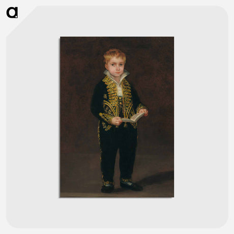 アートポストカード-Victor Guye - フランシスコ デ ゴヤ Postcard.