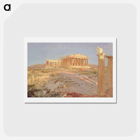 アートポストカード-Parthenon - フレデリック エドウィン チャーチ Postcard.