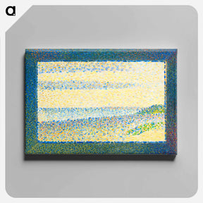 アートパネル-Seascape (Gravelines) - ジョルジュ スーラ Canvas.
